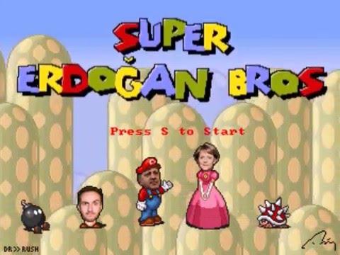 Super Erdogan Bros. video oyunudur