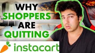 Instacart shoppers are quitting left and right...
