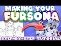 MAKE YOUR FURSONA! 5 Steps - No art skill required ✅ [The Bottle Ep65]