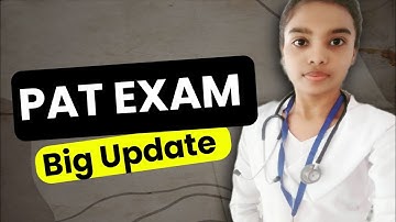 PAT EXAM DATE 2022# MP # SAKSHI