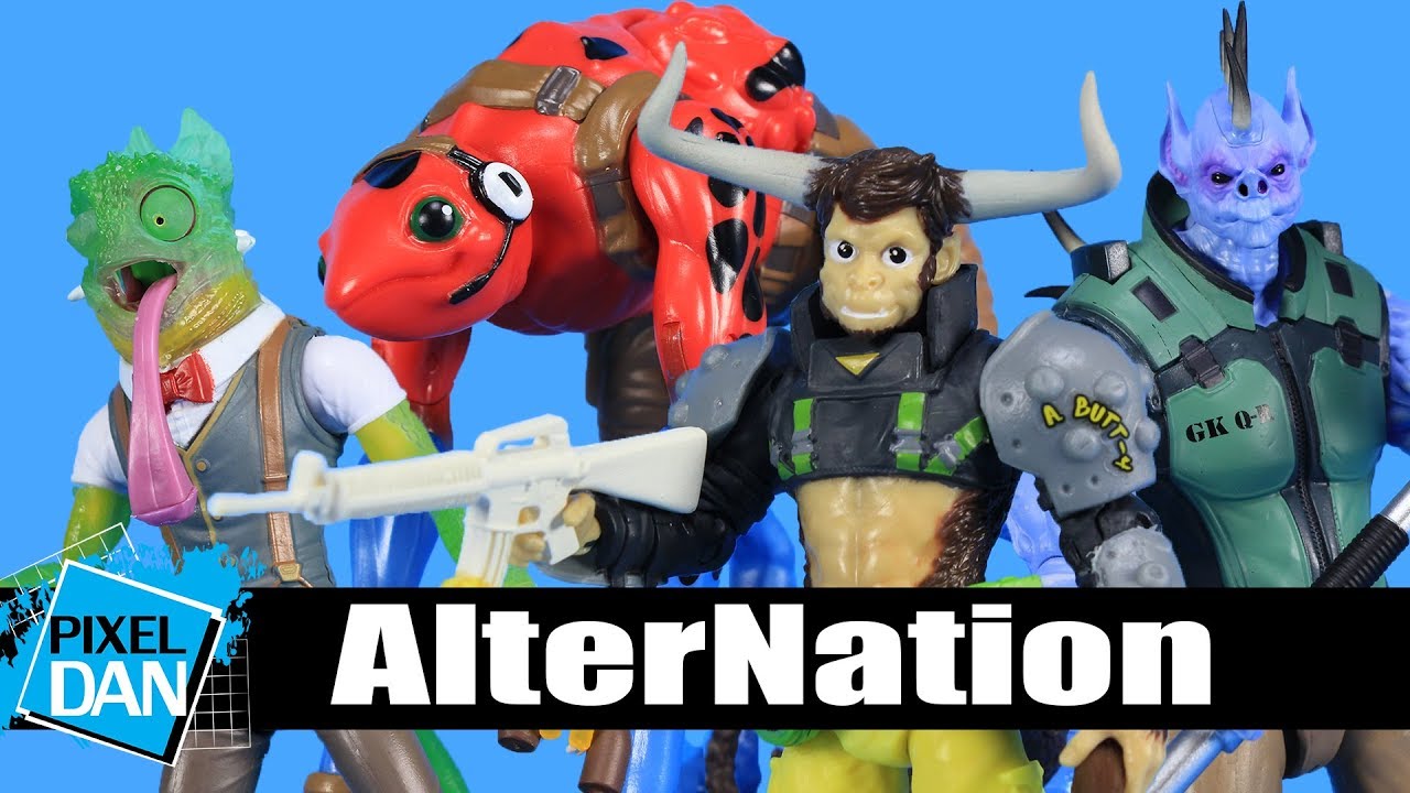 Alter Nation - Complete Phase 1 Bundle - 6 Action Figures with