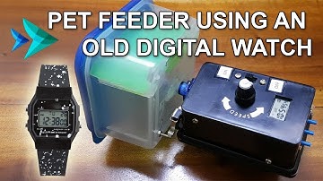 Pet Feeder using a Digital Watch – Automate Your Aquarium (How to DIY Automatic Fish Feeder)