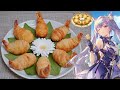 Genshin Impact Recipe: Keqing's favorite Golden Shrimp Balls in Real Life
