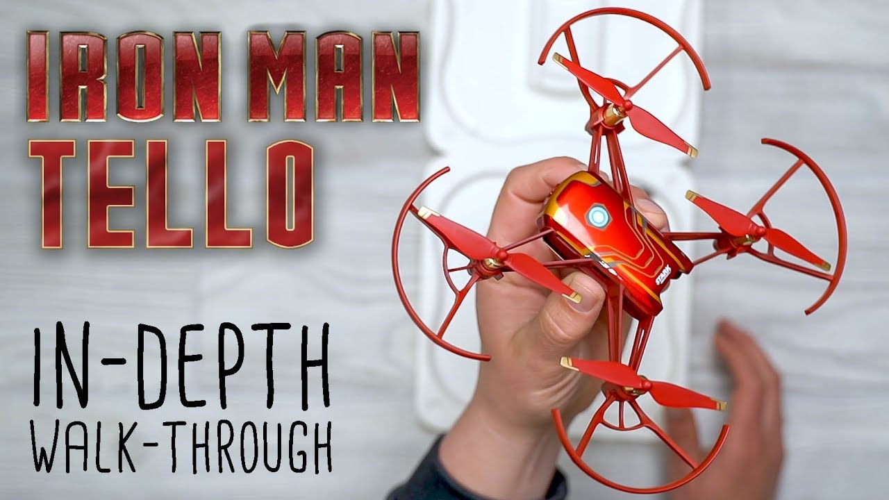 marxisme kedel Uheldig Tello Ironman In-Depth Review. The Ultimate Beginner's Drone! - YouTube