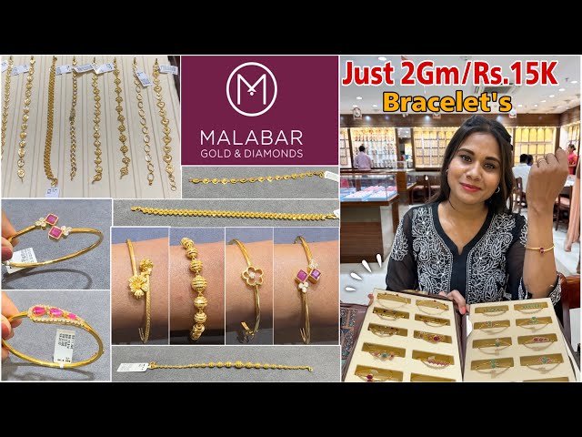 MALABAR GOLD & DIAMONDS 916 BIS Hallmark Classic Daily Wear Kids Yellow Gold  22kt Bangle Price in India - Buy MALABAR GOLD & DIAMONDS 916 BIS Hallmark  Classic Daily Wear Kids Yellow