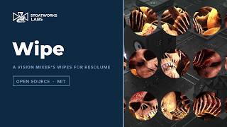 Wipe — a 1970s vision mixer's pattern generator, as a Resolume mixer (free, open source) screenshot 3