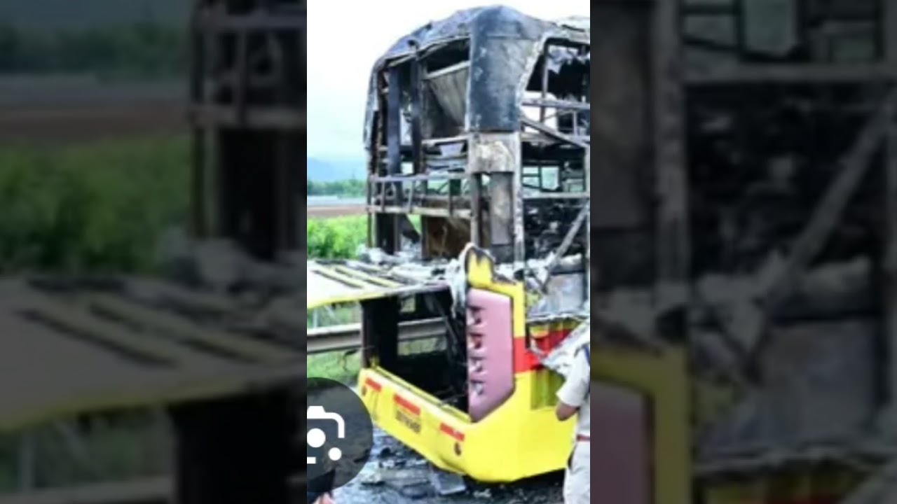 kurnool bus fire accident