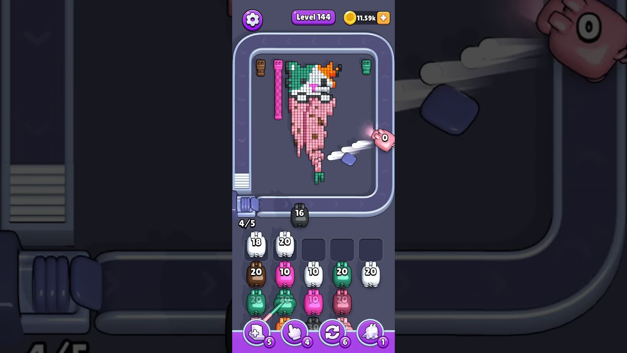 Pixel flow level 144 hard slow speed 