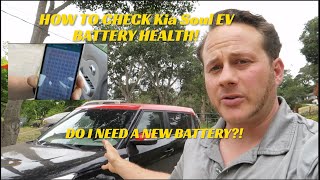 HOW TO CHECK BATTERY HEALTH ON A Kia Soul EV WITH SOUL SPY! screenshot 1