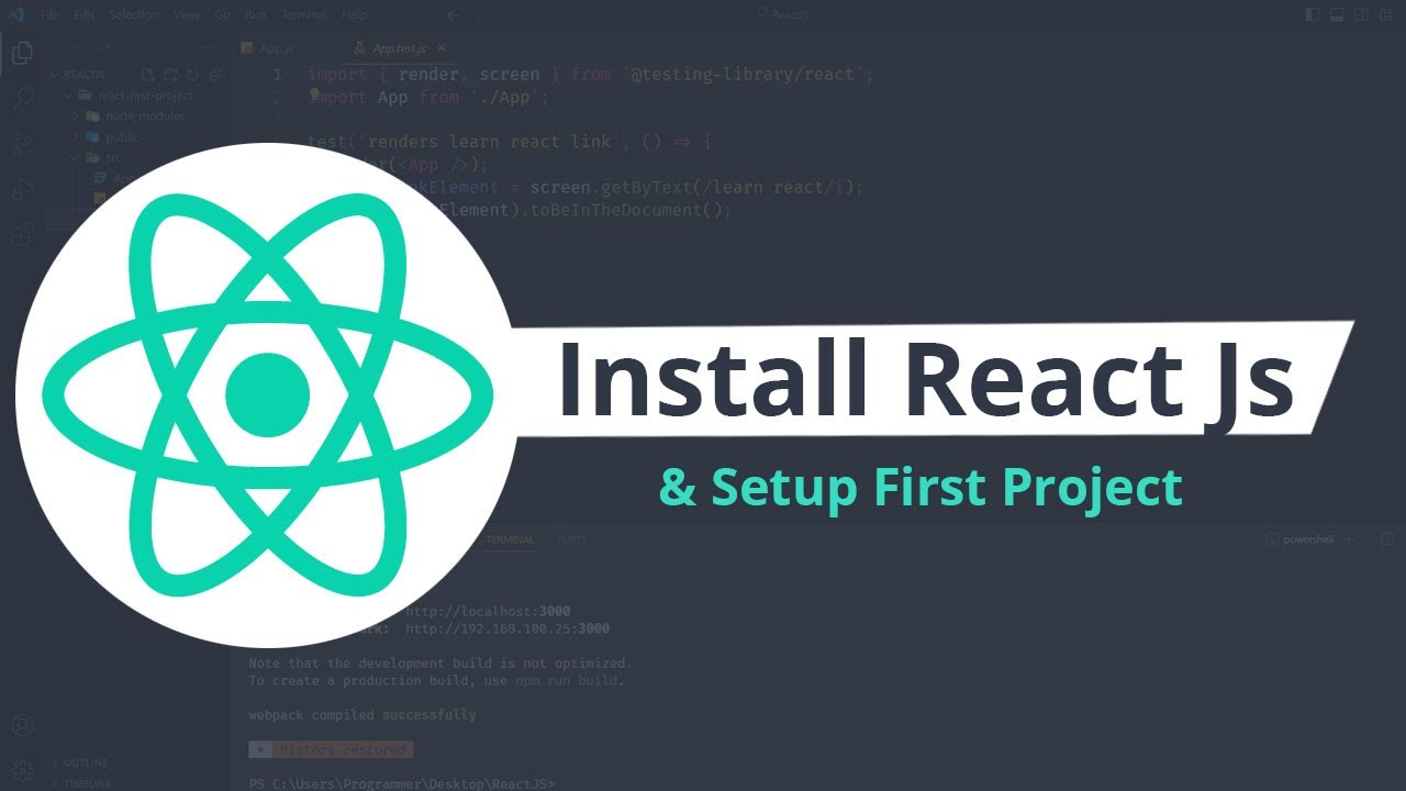 How to Install React JS In Visual Studio Code