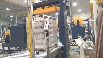2200 Automatic strapping machine for vertical pallet strapping