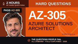 50 Hardest AZ-305 Practice Questions - Every Option Explained [2 Hours]