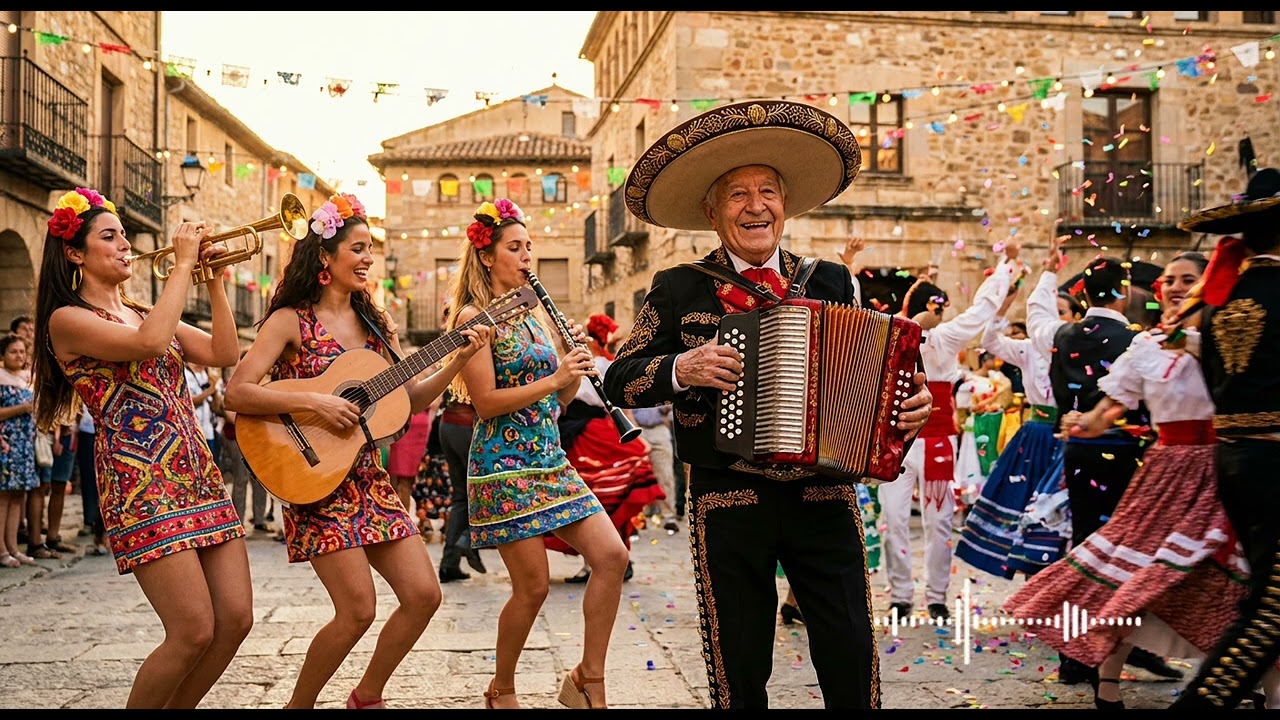 Echoes of Polka | Mariachi Trumpet & Accordion Nostalgia 🎺✨