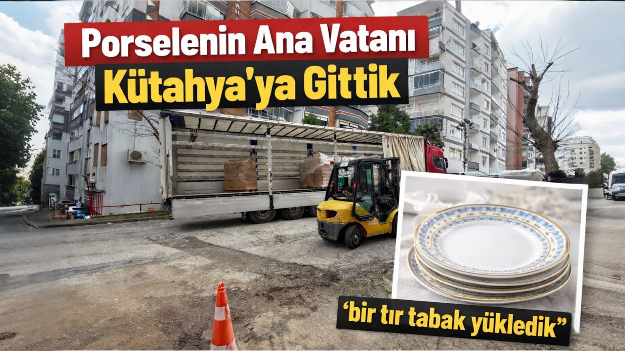 SAMSUNDAN KÜTAHYA YA GİDİYORUZ - BİR TIR TABAKLA SAMSUNA - UZUN YOLCULUK 