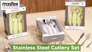 Masflex Stainless Steel Cutlery Set