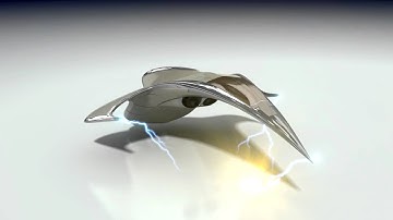 Alien Spaceship design and animation by AND Inc.