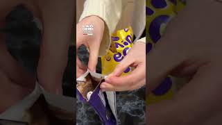 I made my own Mini Egg chocolate bar 🍫🥚