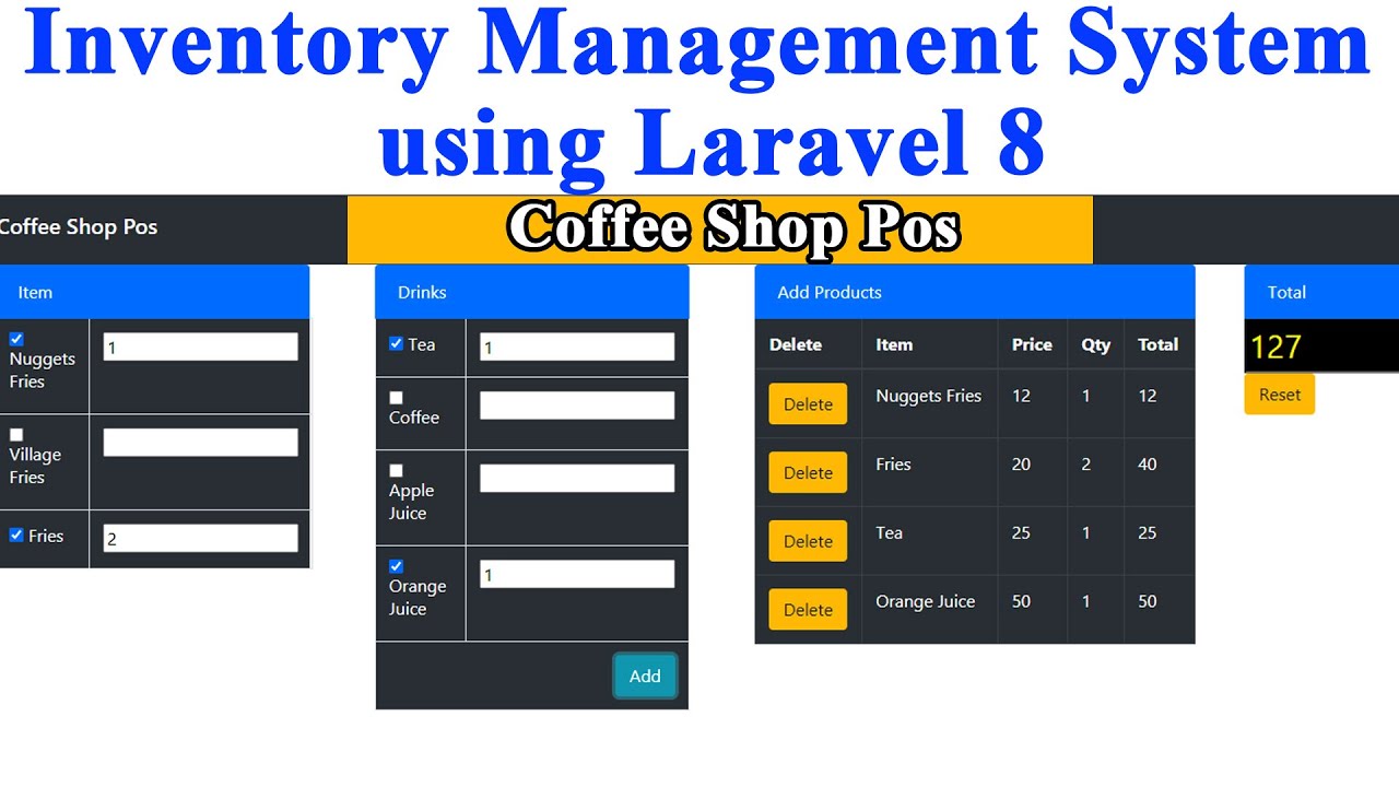 store inventory software