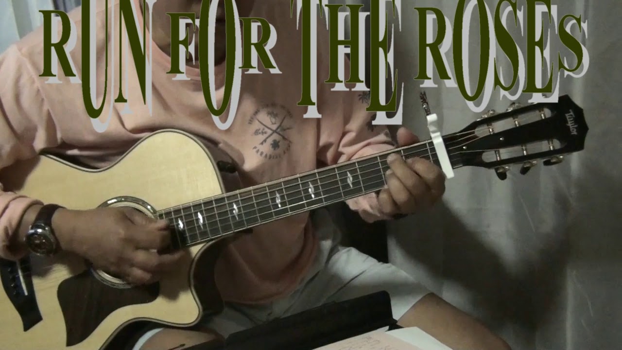 RUN FOR THE ROSES -Dan Fogelberg cover [Taylor 812CE] - YouTube