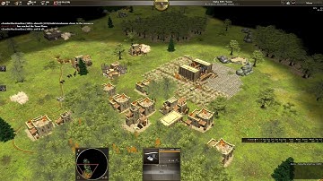 0ad Persian cavalry archer combined with early aggression