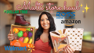 MULTI STORE HAUL | DOLLAR TREE | ROSS | WALMART | AMAZING FINDS