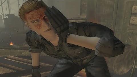 Resident Evil Code Veronica X - Chris VS Wesker Full Fight Scene (HD)