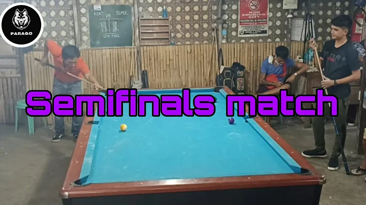 Semifinals | Elmer Haya  Kenken Marbel | 10 balls ...