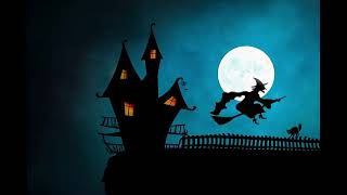 Halloween witches flying  - Scary Halloween music