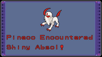 Shiny Absol on Pokemon Omega Ruby! Live! 25th Shiny Route Quest!