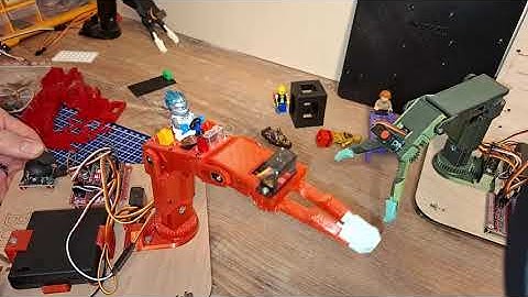 BotZi 3D printed robotic arm with MG90S servos and Arduino Nano