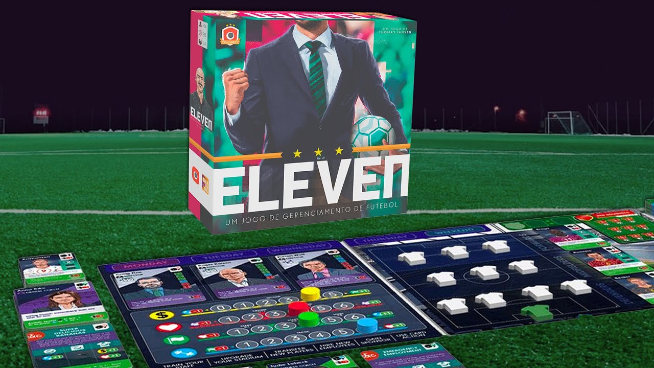 Eleven: Um Jogo de Gerenciamento de Futebol - Campanha Solo (Expansão) -  TabuLoja
