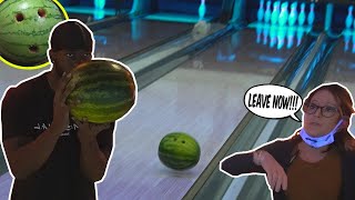 Went Bowling With A Watermelon!  (Reuploaded)