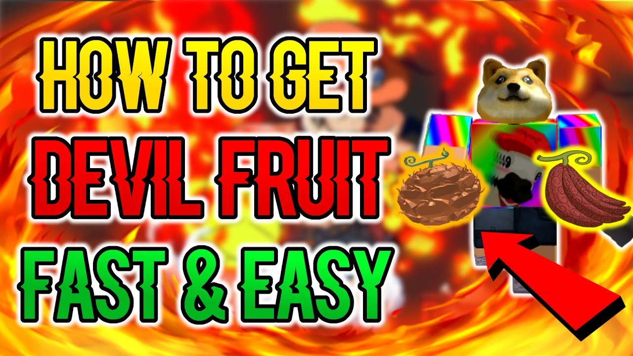 How To Get Devil Fruit Fast Easy Best Df Spawn Location Ro Piece Roblox Youtube - roblox one piece treasure devil fruit spawn locations