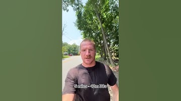 10.1 mile run - starting a new run streak #Shorts