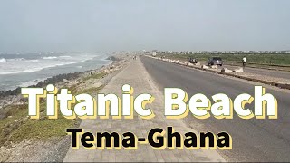 Ghana Vlog 2024 Titanic Beach Tema Sakumono Accra #africanmovies #ghanamovies