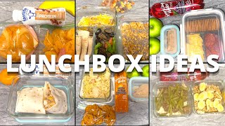 WHAT I PACK MY HUSBAND FOR LUNCH | ADULT LUNCH IDEAS | 6 LUNCHES