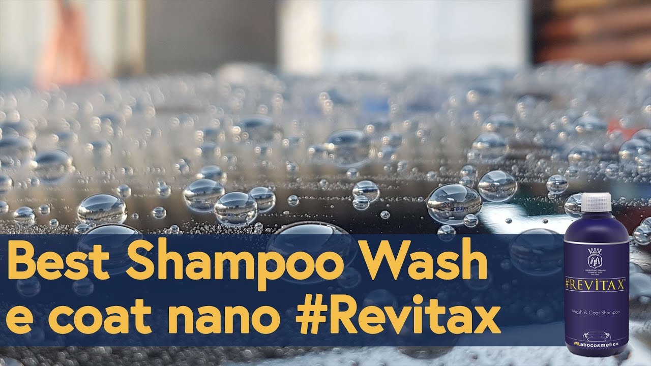 Best shampoo wash & coat nano sealant #Revitax 