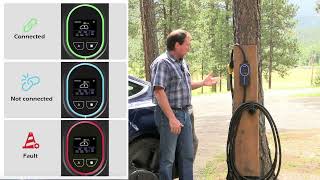 2 in 1 High Powered EV charger,Portable/Home Level 1 and 2 up to 11kW(48A)EVSE by Daolar for all EVs