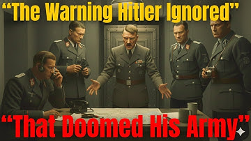 The Warning Hitler Ignored Before Attacking Russia
