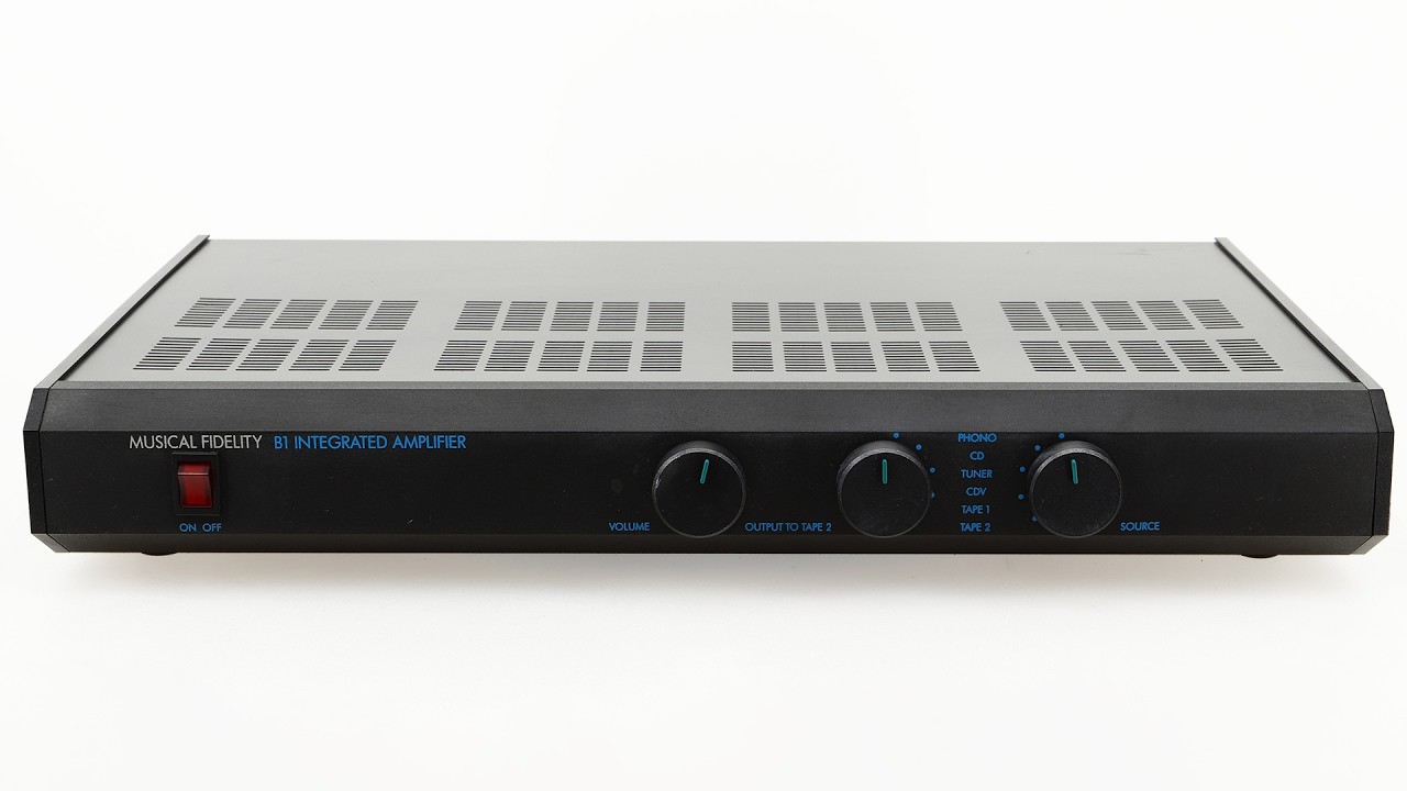 Musical Fidelity B1 Integrated Amplifier | 2ndhandhifi - YouTube
