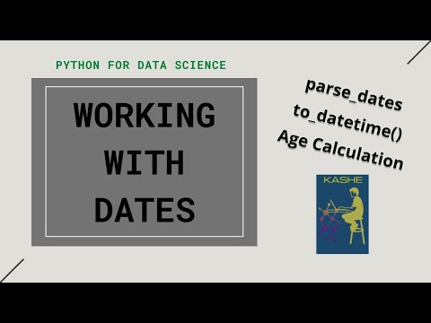 Working with Dates using Pandas