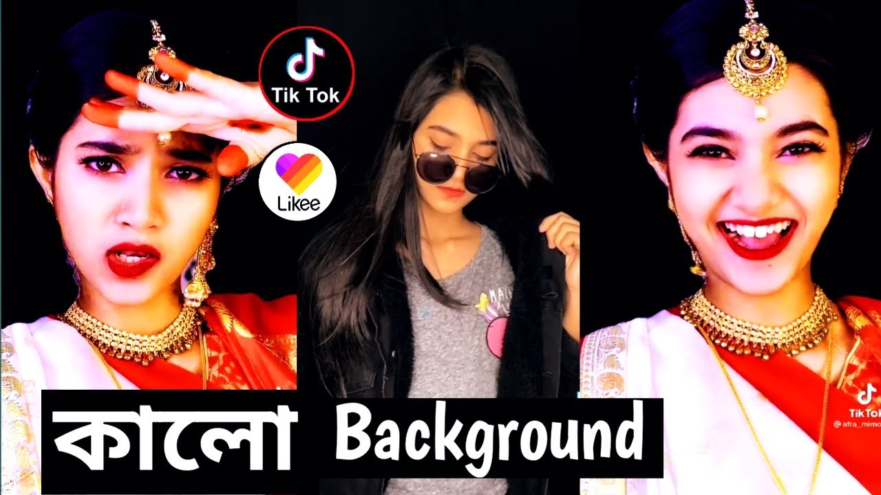 Tiktok & Likee Video Background Black Bangla Tutorial | Afra Mimo Video Editing