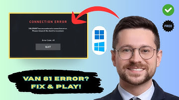 How to Fix Valorant Error VAN 81 (Connection Fix 2025)