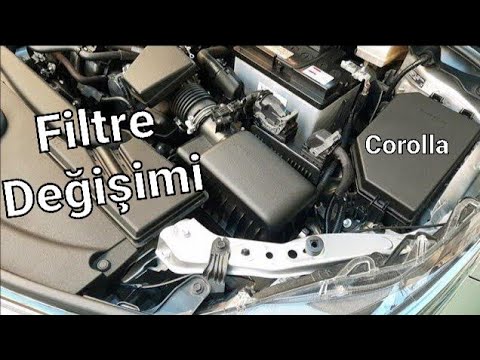 Hava Filtresi Değişimi Nasıl Yapılır? #2 / Yeni Corolla