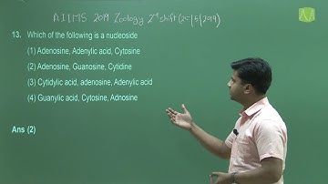Memory Based AIIMS 2019 (25 May Shift 2) Zoology Video solution