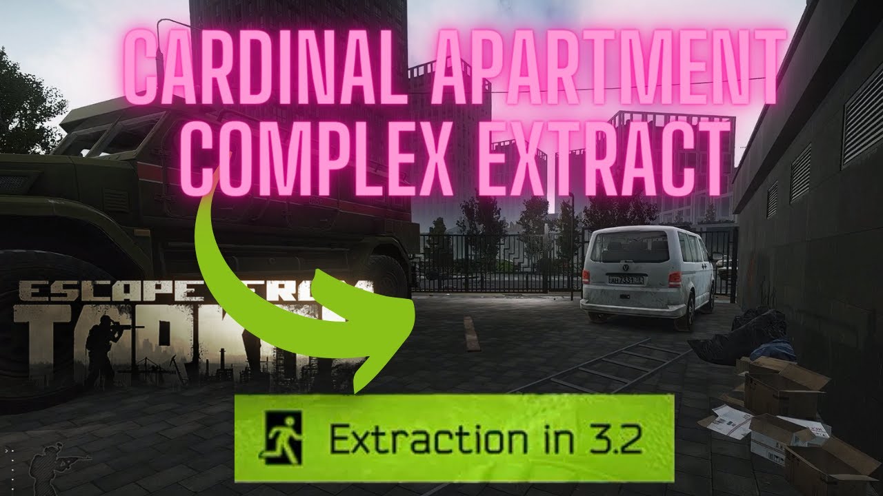 Cardinal Apartment Complex Extract NEW 0.13.5 Escape From Tarkov Patch