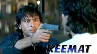 Saif Ali Khan and Akshay Kumar's Action Scene | Keemat | B4U Movies