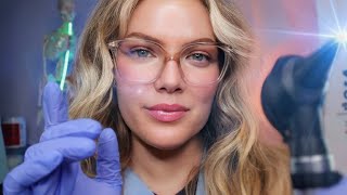 ASMR Ultimate Ear Exam 👂 Otoscope, Ear Cleaning, Hearing Test, Up Close Ear-to-Ear Whispers, 6 Hours