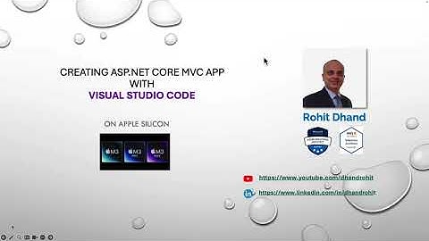 NET on MacOS - Creating ASP.NET Core MVC App with VS Code