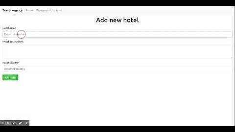 Travel agency Java application